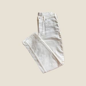 Everlane Bone Color Straight Leg Crop Size 4